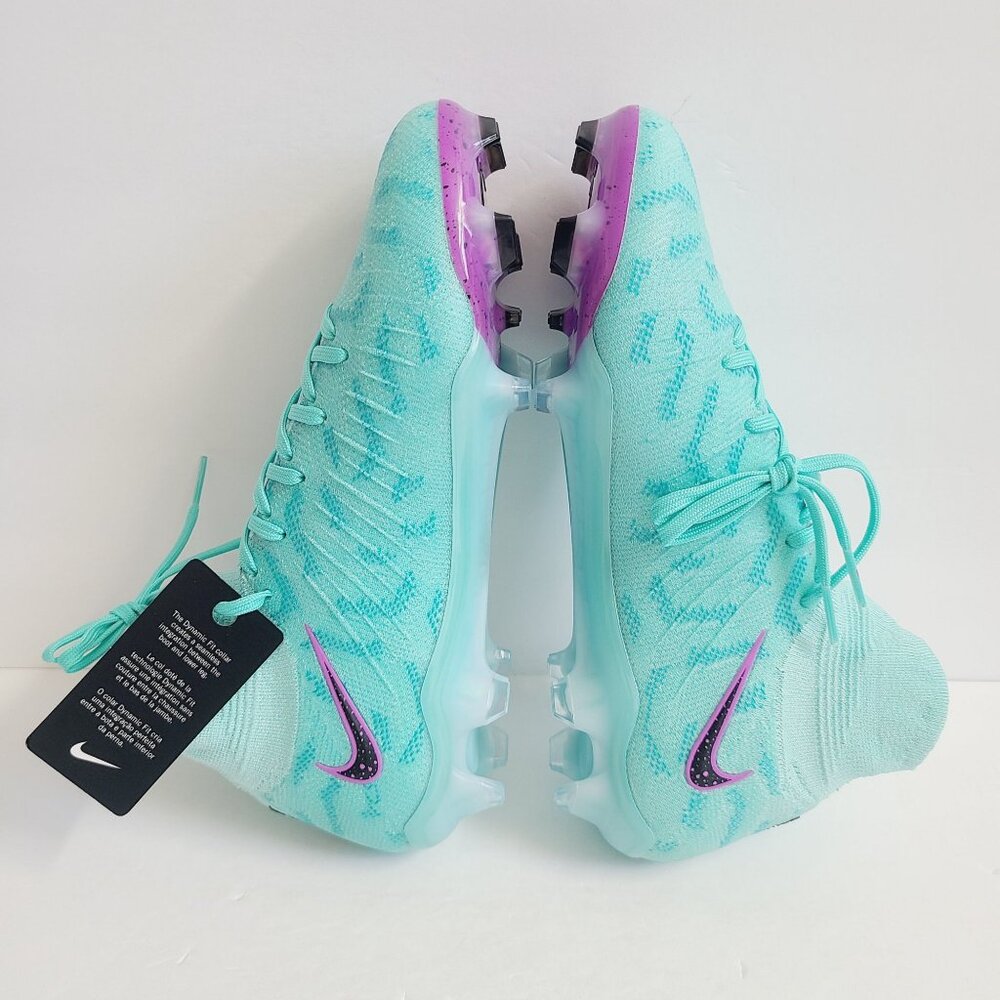 NEW Nike Womens Phantom Luna Elite FG Soccer Cleats FN8405-300 Size 9 Blue - Picture 4 of 7